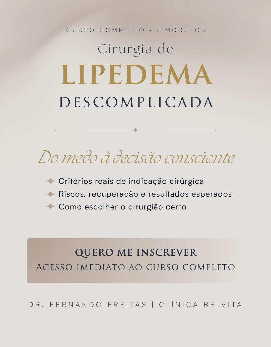 Cirurgia de Lipedema Descomplicada
