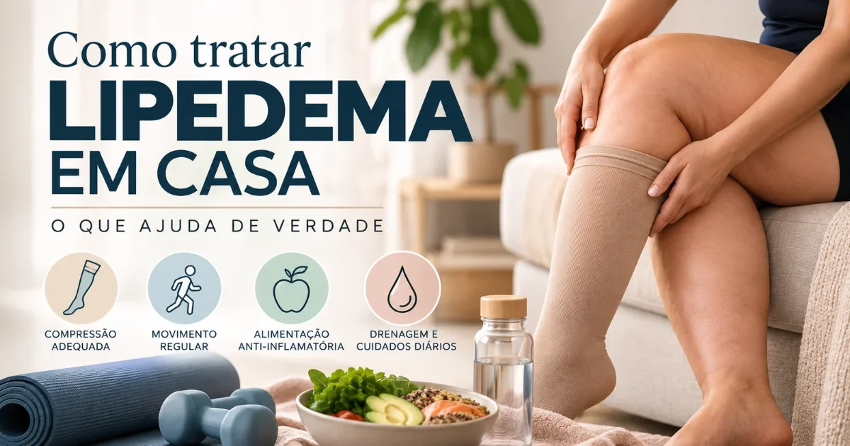 Como tratar lipedema em casa: o que ajuda de verdade